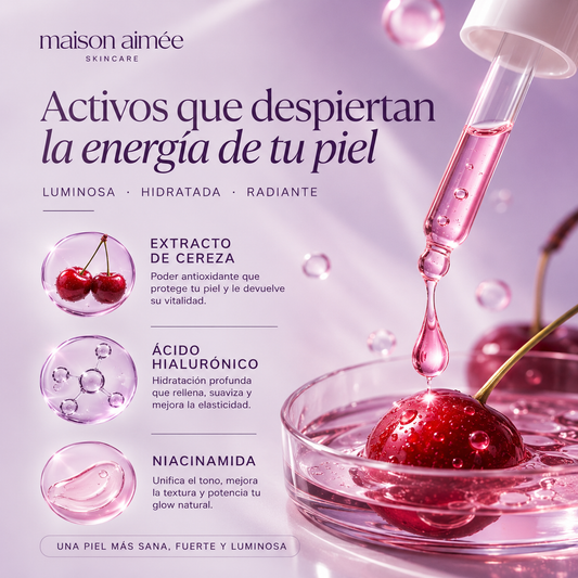 Sérum Facial Línea Cherry - Mely